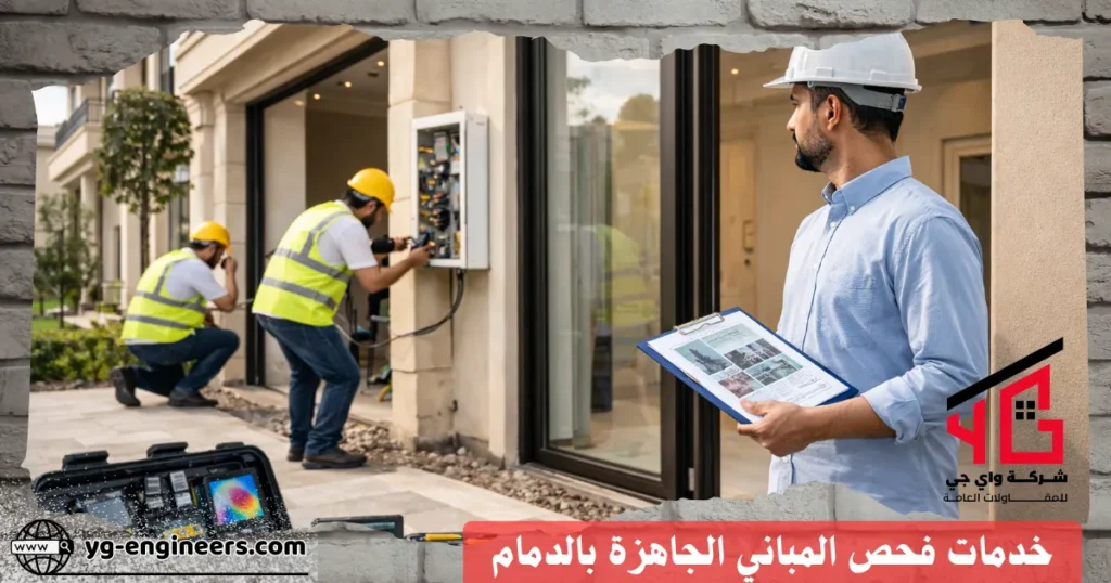 خدمات فحص المباني الجاهزة بالدمام