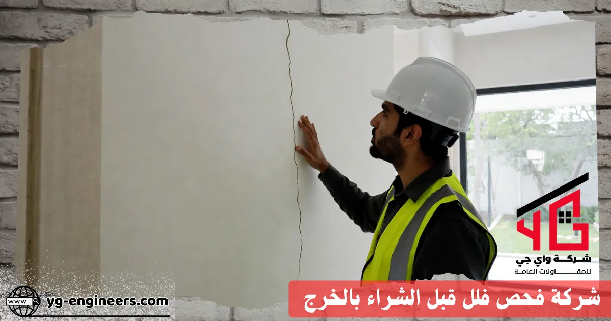 مهندس معتمد يفحص جدران فيلا بالخرج قبل الشراء