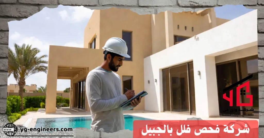 تقرير فحص هندسي لفيلا قبل الشراء بالجبيل