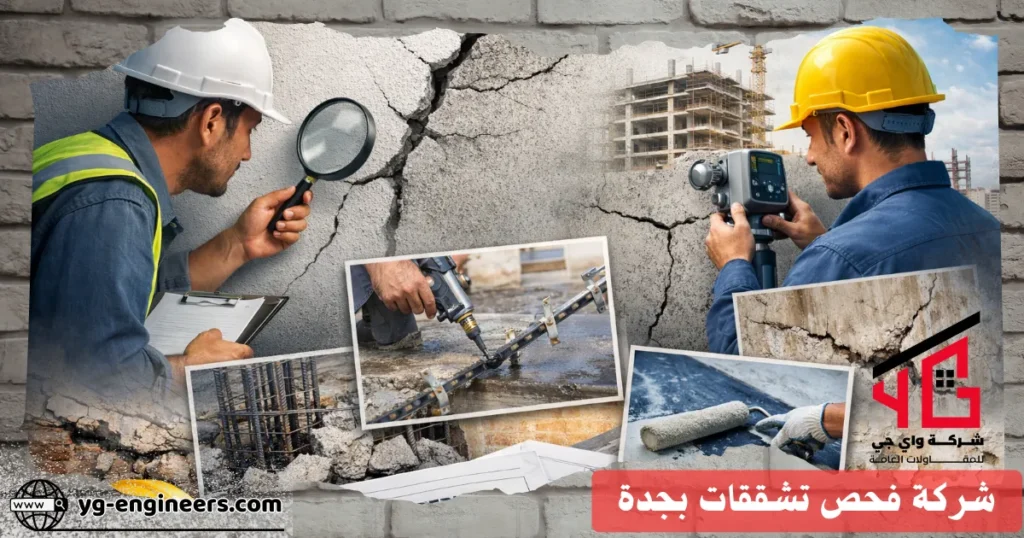 شركة فحص تشققات بجدة