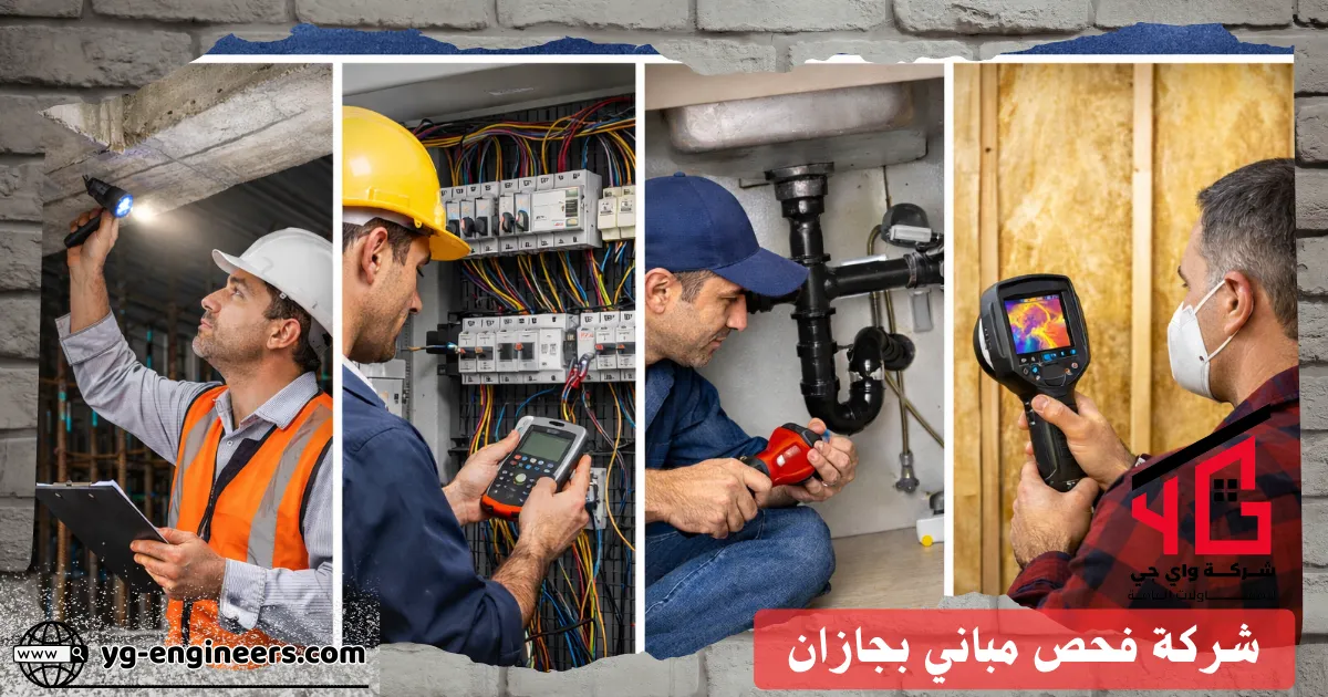 أنواع خدمات الفحص في واي جي بجازان