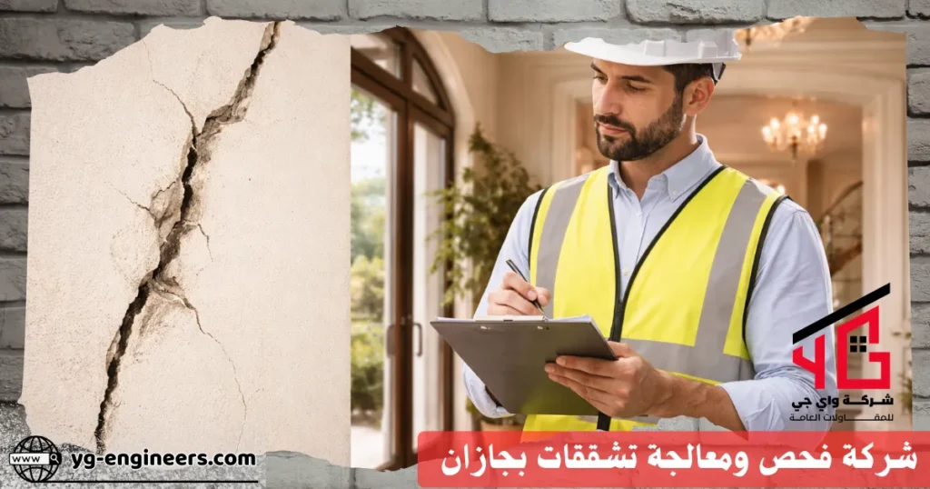 شركة فحص ومعالجة تشققات بجازان
