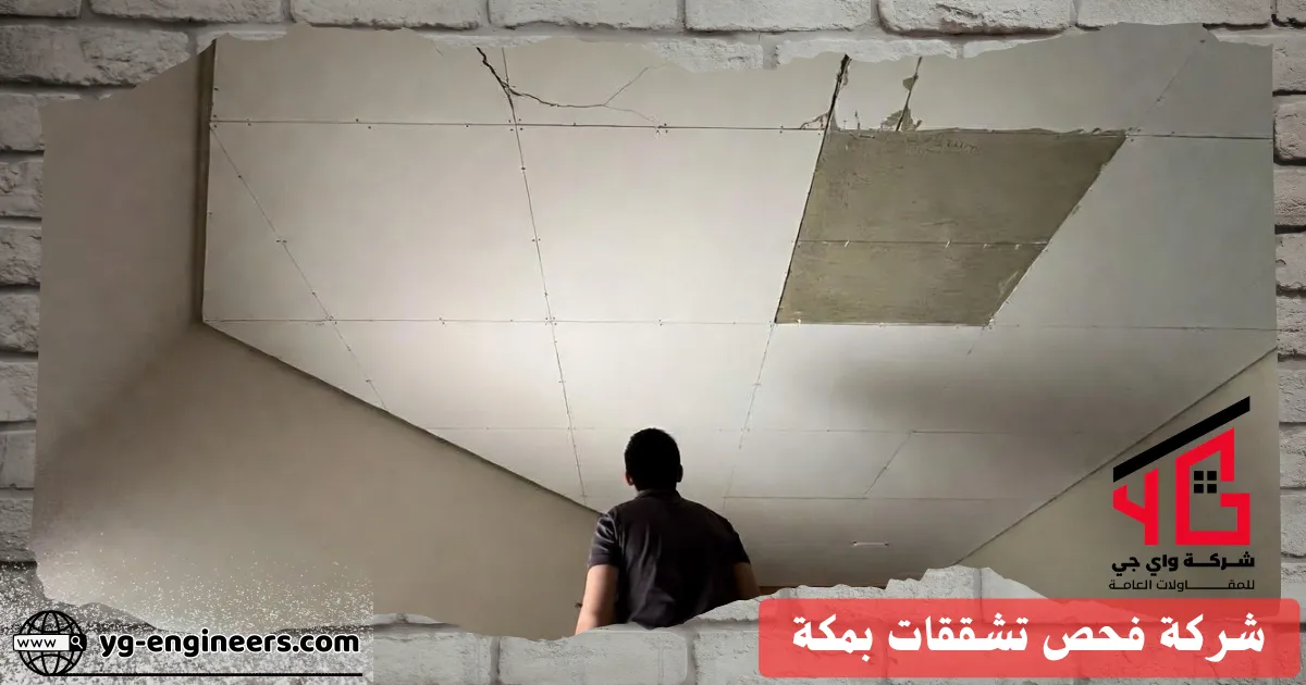 فحص تشققات الأسقف