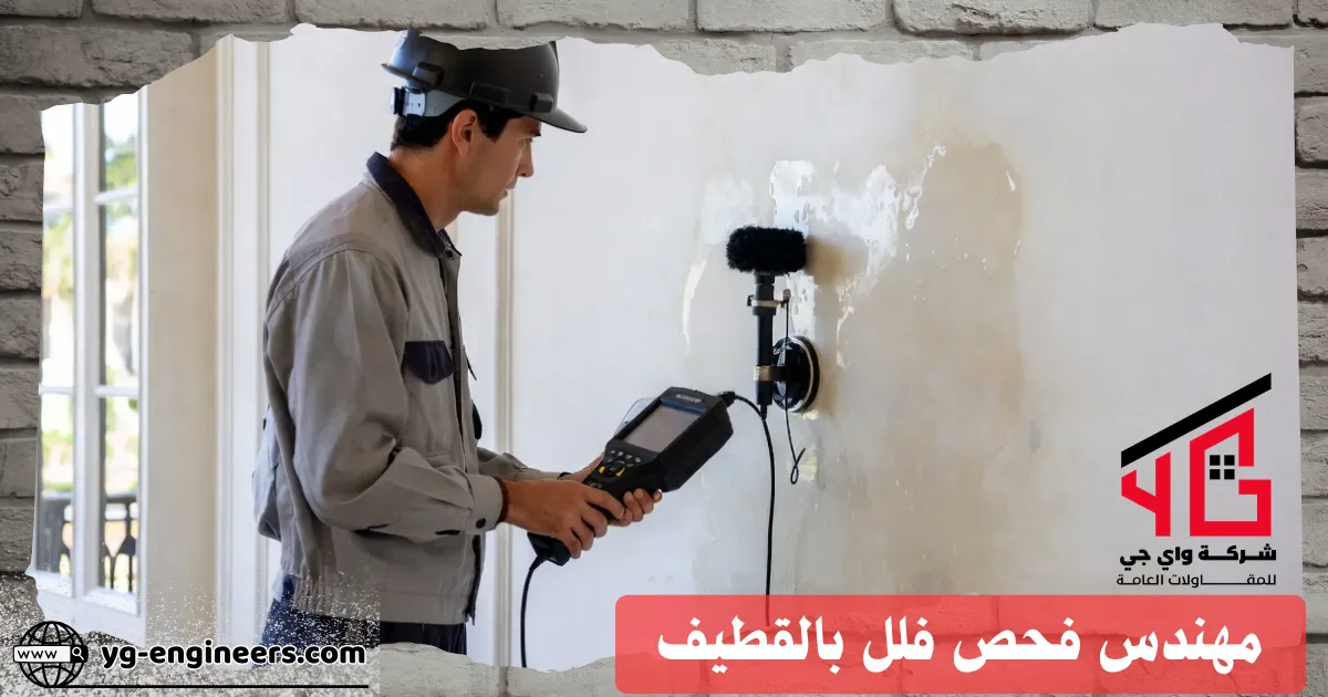 فحص الرطوبة وتسربات المياه بأحدث التقنيات بالقطيف