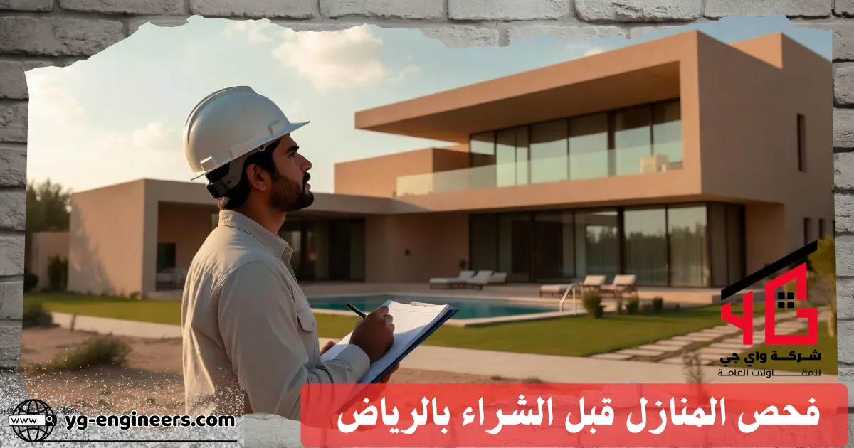 تقرير فحص عقاري معتمد بالرياض