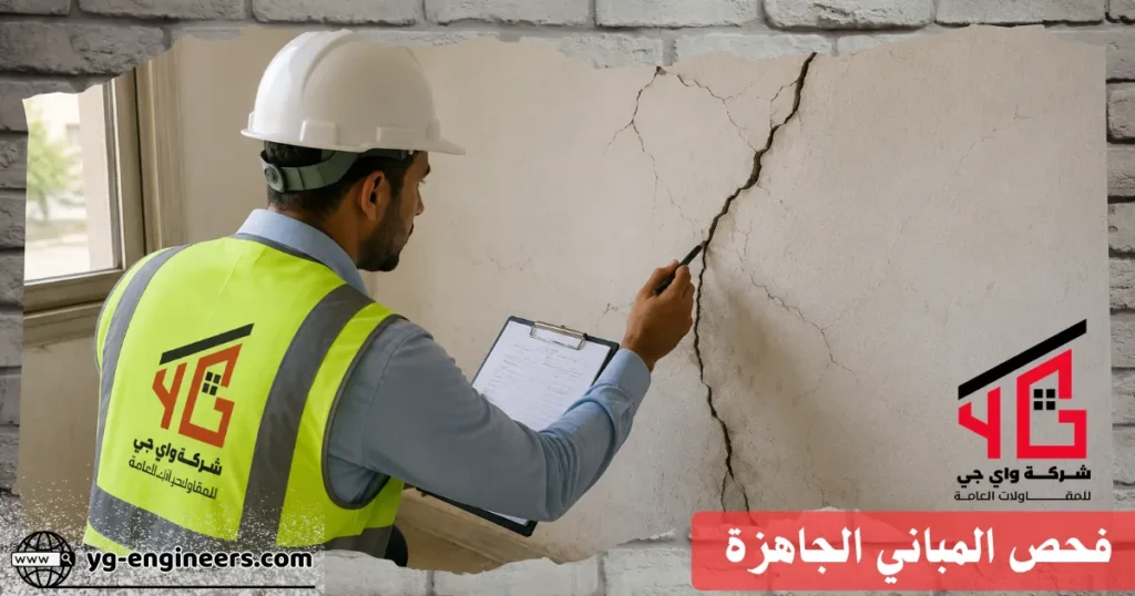 فحص المباني الجاهزةك