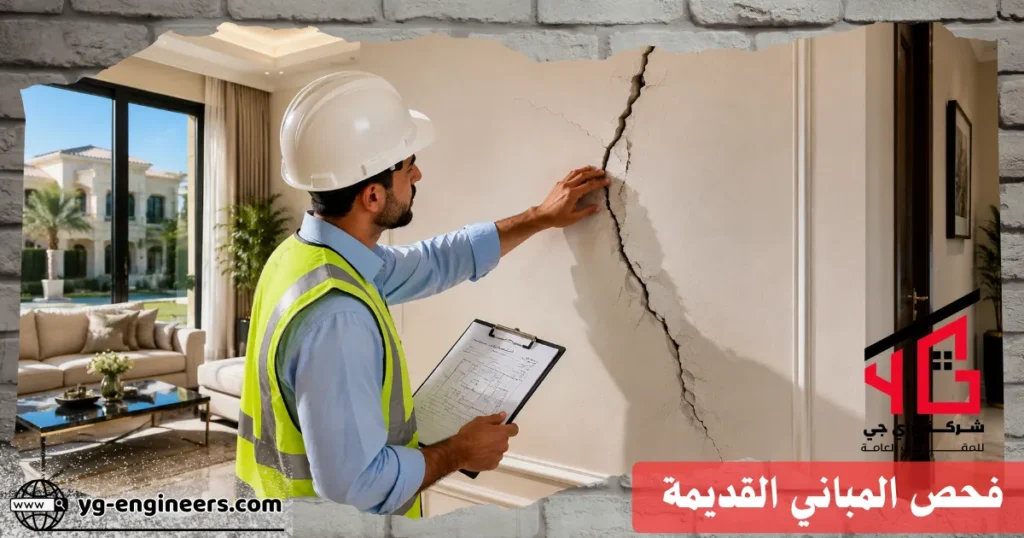 فحص المباني القديمة